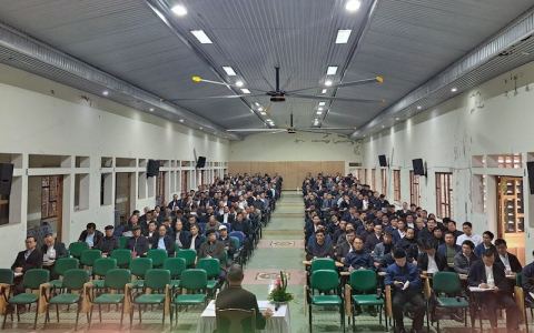 Giáo sĩ địa phận Bùi Chu tĩnh tâm đầu năm 2024