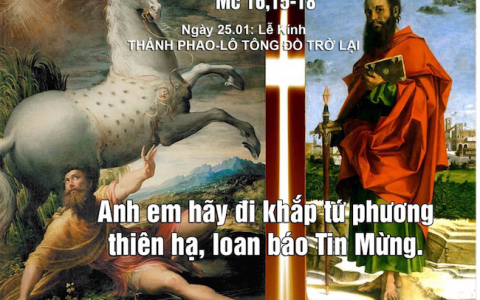 Suy niệm lễ thánh Phaolô trở lại