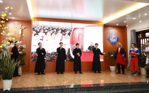 ĐCV Bùi Chu tất niên và chào năm mới