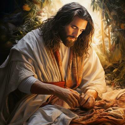 divine mercy of jesus god of christian handsome jesus photo