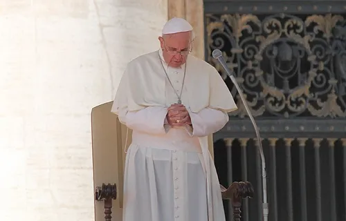 pope francis gives the wednesday general audience in st peters square on oct 2 2013 credit elise harris cna cna