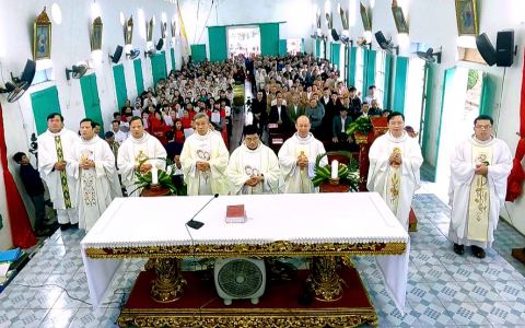 Nam Thành, Thiện Giáo hạ giải nhà thờ
