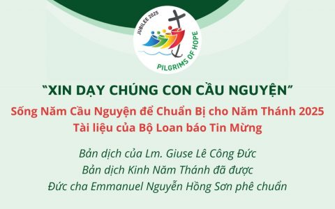 Tài liệu sống Năm Cầu Nguyện để chuẩn bị cho Năm Thánh 2025