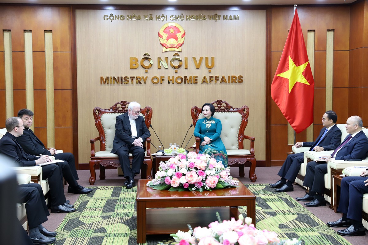 bo truong pham thi thanh tra tiep bo truong ngoai giao toa thanh vatican tham viet nam1255258