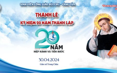 Lễ quan thầy và kỉ niệm 20 năm SVCGBC Làng Tám
