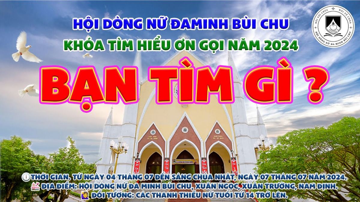 Khóa tìm hiểu ơn gọi Dòng Nữ Đa Minh Bùi Chu
