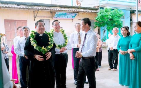 Gx. Bùi Chu: Thánh lễ nhận nhiệm sở mới