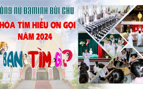 Dòng Đa Minh: Khoá Tìm Hiểu Ơn gọi năm 2024
