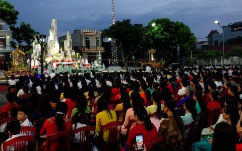 Giáo họ Phú An – Gx. Trung Linh mừng bổn mạng