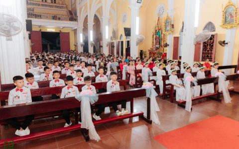 Nam Điền: Thánh lễ tạ ơn chịu phép Thêm Sức