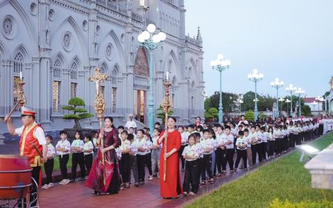 Hội Hiền Mẫu giáo xứ Kiên Lao mừng Bổn mạng