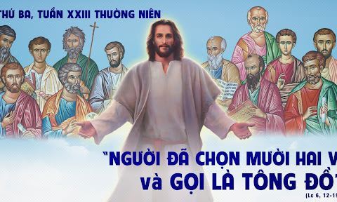 Thầy chọn anh em ở giữa thế gian