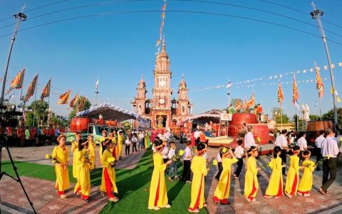 Ninh Cường niềm vui ba trong một