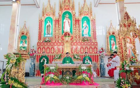 Giáo họ Ninh Mật: Mừng kính Thánh Quan Thầy