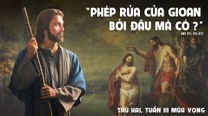 Phép rửa của ông Gioan bởi Chúa