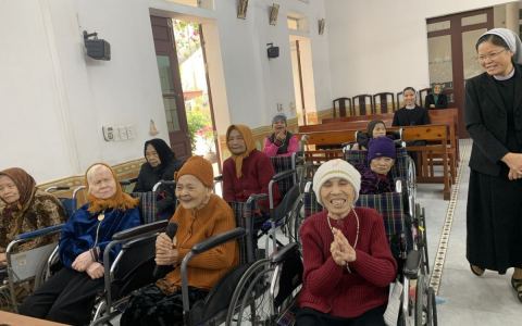 Thánh lễ minh niên tại Mái Ấm Nghiệp Đoài