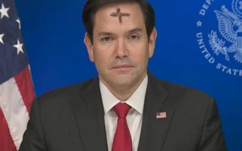 Ngoại trưởng Mỹ Marco Rubio xuất hiện với dấu Tro…