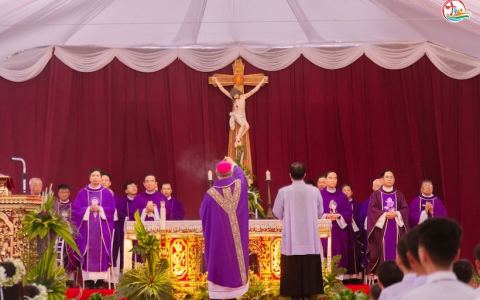 Giáo họ Cầu Chanh: Đặt đá nhà thờ và Thêm sức