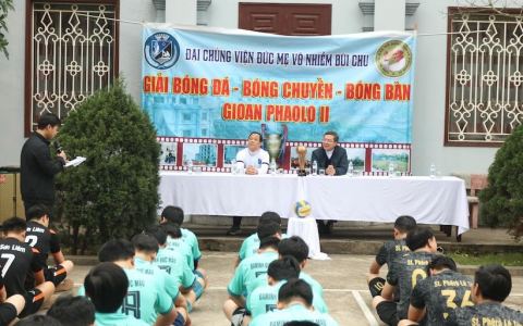 ĐCV khai mạc giải bóng chuyền Gioan Phaolô II
