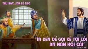 Chúa Giêsu – Vị lương y của tội nhân