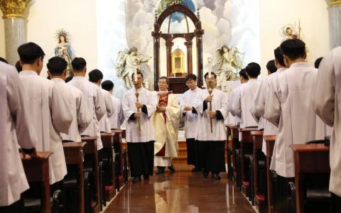 Đại Chủng viện Bùi Chu cử hành Tam Nhật Thánh