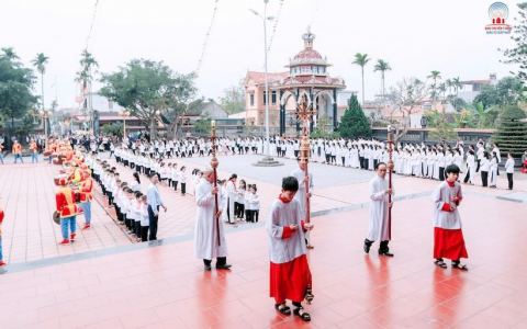 Giáo xứ Giáp Nam mừng kính thánh Vinhsơn