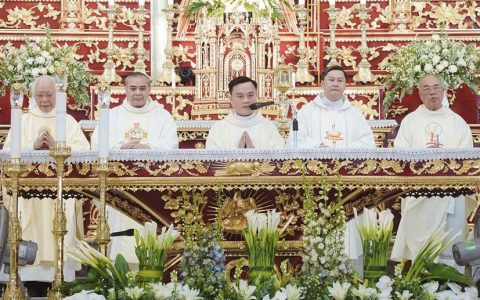 Cha GB. Ngô Cao Dũng tạ ơn thiên chức linh mục
