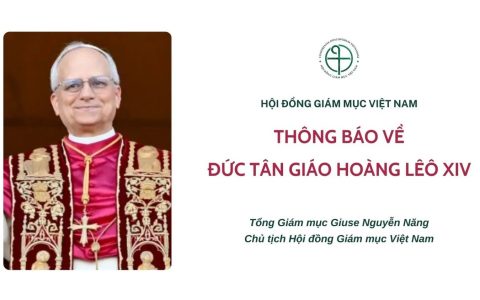 HĐGM: Thông báo về Đức Tân Giáo hoàng Lêô XIV