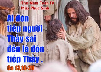 Đón tiếp người Thầy sai đến