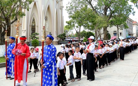 Giáo xứ Thanh Thủy hành hương Năm Thánh