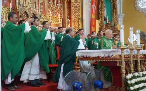 Nam Điền, Tuần Chầu bên chân Chúa