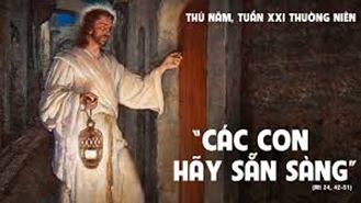 Canh thức và sẵn sàng