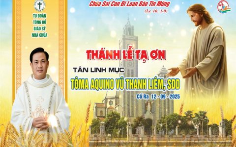 Lễ tạ ơn Cha mới Tôma Aquinô Vũ Thanh Liêm