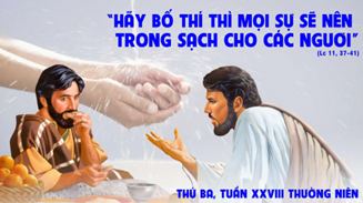 Bố thí để trở nên trong sạch