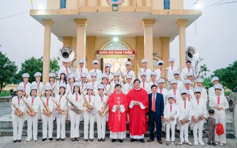 Giáo họ Nam Thôn (Giáo Lạc): Hội Kèn đồng ra mắt