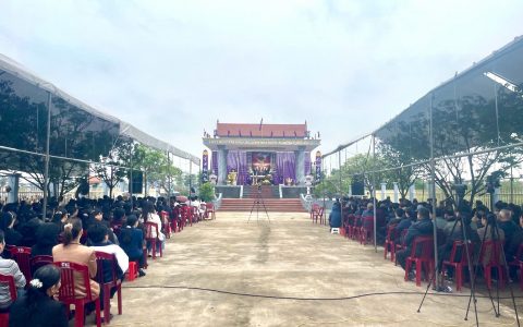 Thánh lễ cầu hồn tại thánh địa giáo xứ Thánh Danh