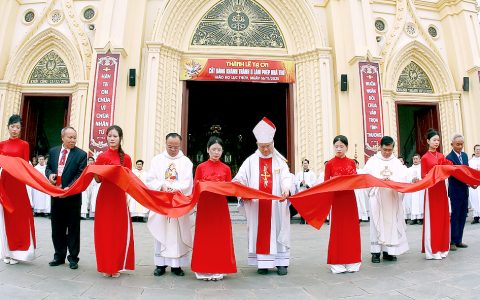 Họ Lục Thủy (Gx. Phú Thọ) khánh thành nhà thờ mới