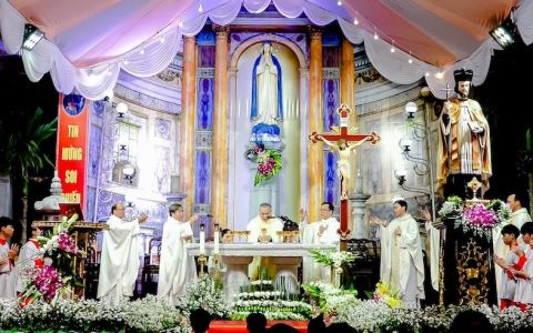Giáo họ Bắc Câu Kiên Lao kính Thánh Phanxicô