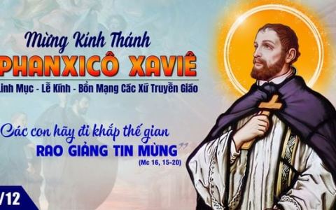 Lễ Thánh Phanxicô Xaviê