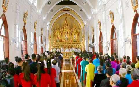 Dấu ấn ngày mừng bổn mạng giáo họ Mẹ Vô Nhiễm