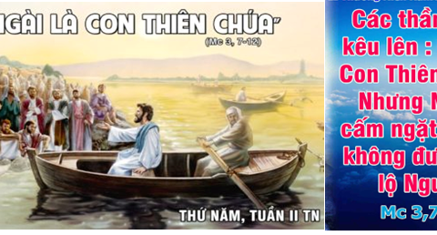 Ông là Con Thiên Chúa