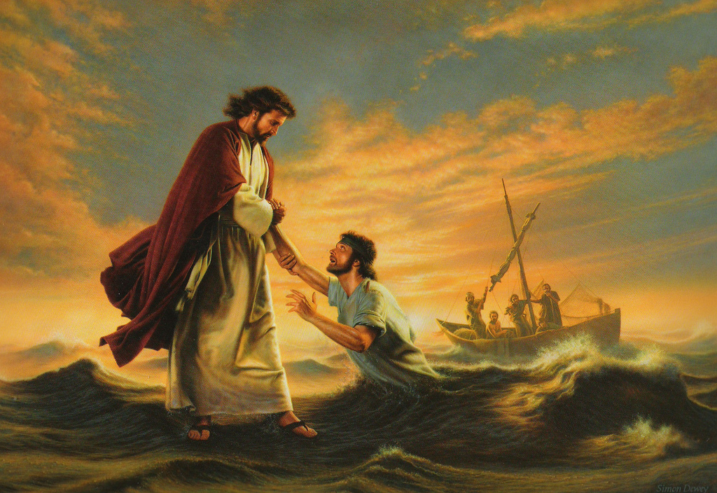 walking on water