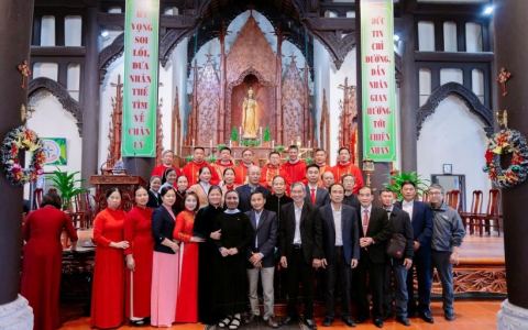 Ban BVSS – Caritas Giáo phận mừng kính Quan thầy
