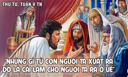 Cái xuất ra mới làm ô uế