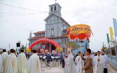 Giáo họ Tân Minh khánh thành Nhà thờ