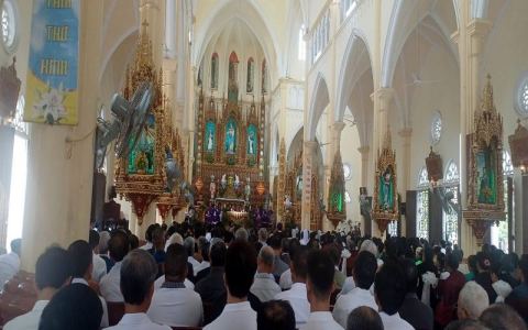 Giáo xứ Trực Chính: Ngày chầu lượt đầy tràn ân sủng