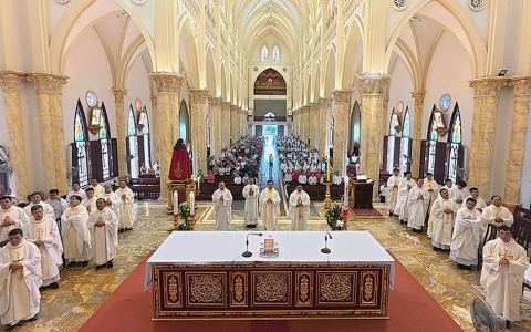 Kỷ niệm 16 năm phong Đền thánh, 5 năm cung hiến Thánh đường giáo xứ Đại Đồng