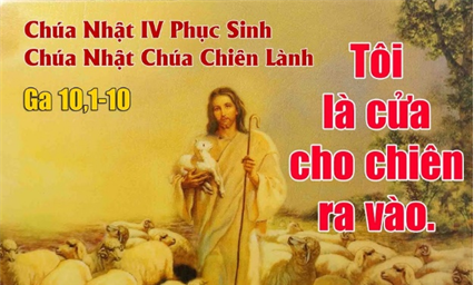 Tôi là cửa cho chiên ra vào