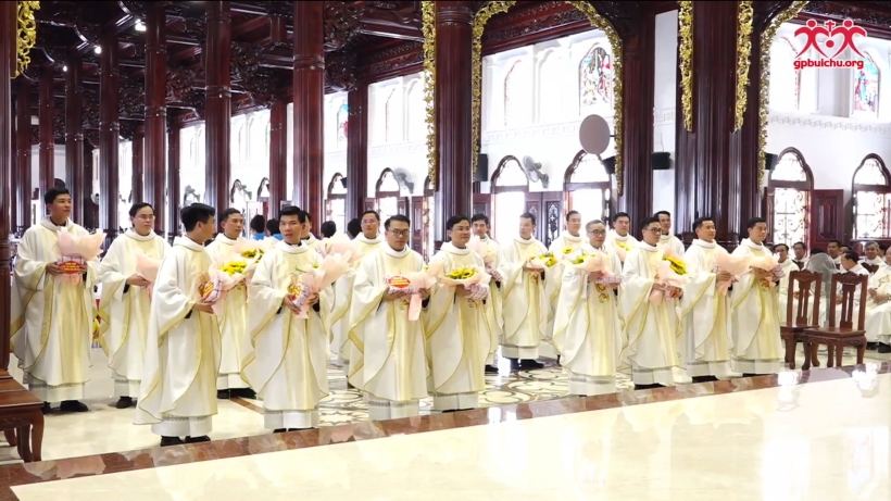 Giáo phận Bùi Chu có thêm 18 Tân Linh mục