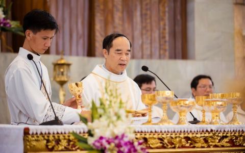 Giáo xứ Nam Dương: Hân hoan ngày chầu lượt